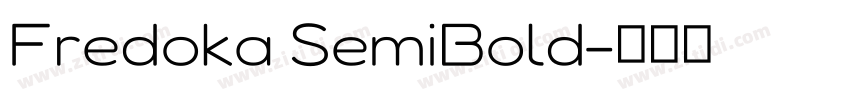 Fredoka SemiBold字体转换 Fredoka SemiBold字体转换